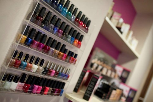 Manicure at Feminine Touch Salon
